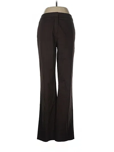 Pre-owned Lafayette 148 Dress Pants In Brown