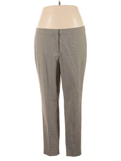 Pre-owned Lafayette 148 Dress Pants In Gray