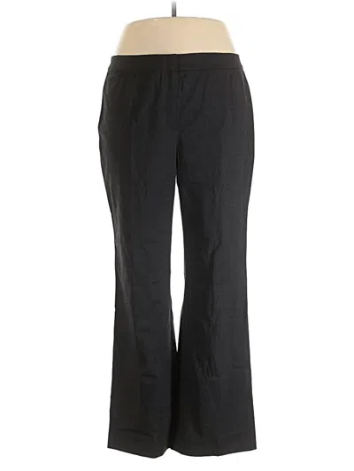 Pre-owned Lafayette 148 Dress Pants In Gray