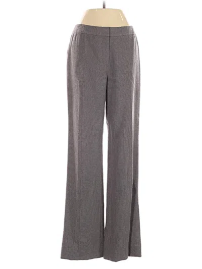 Pre-owned Lafayette 148 Dress Pants In Gray