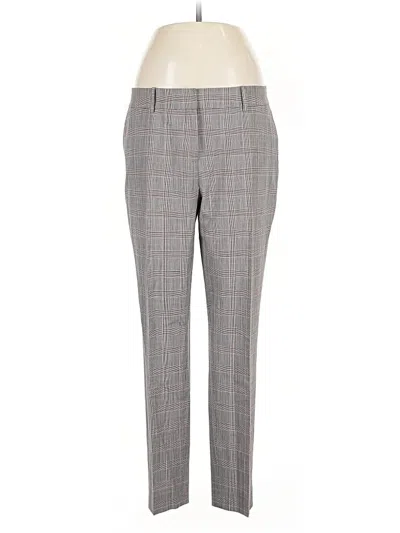 Pre-owned Lafayette 148 Dress Pants In Gray