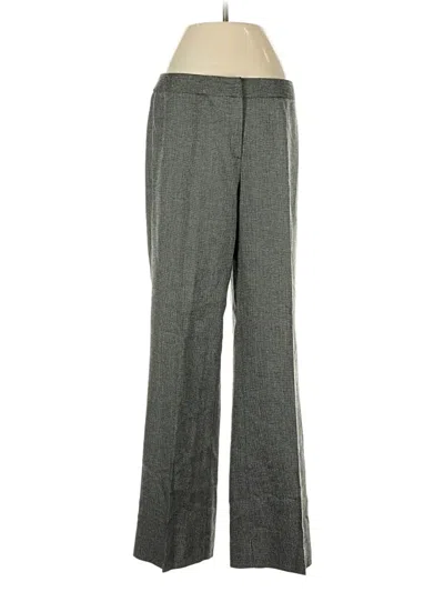 Pre-owned Lafayette 148 Dress Pants In Gray
