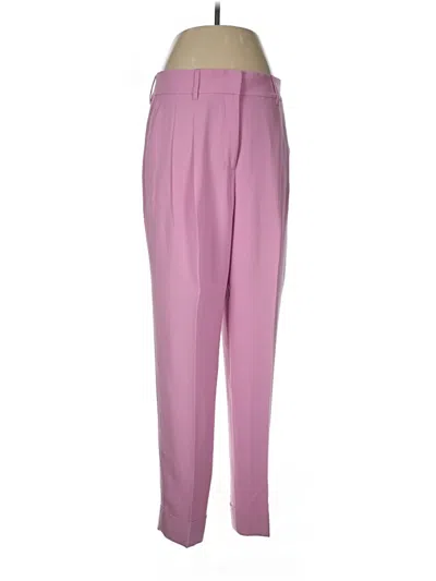 Pre-owned Lafayette 148 Dress Pants In Purple