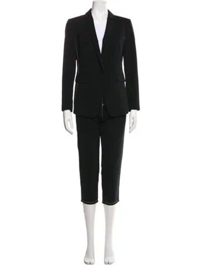 Pre-owned Lafayette 148 Dress Set In Black