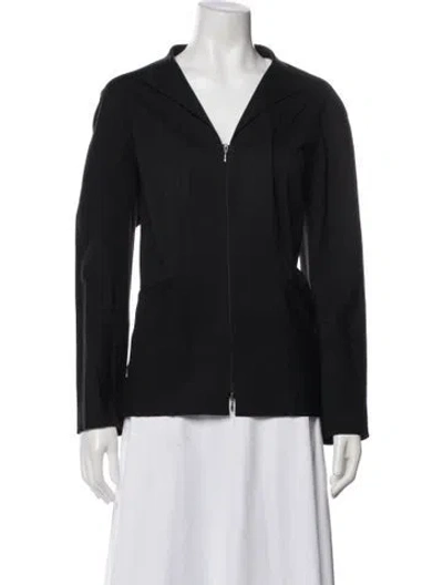 Pre-owned Lafayette 148 Evening Jacket In Black
