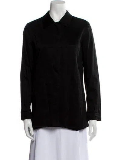 Pre-owned Lafayette 148 Evening Jacket In Black