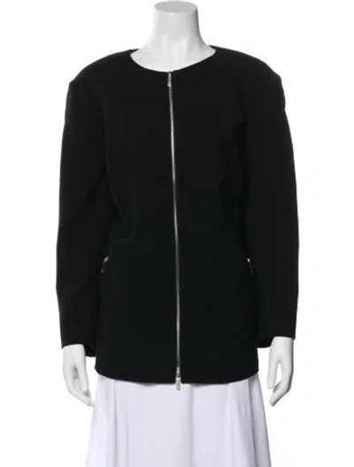 Pre-owned Lafayette 148 Evening Jacket In Black