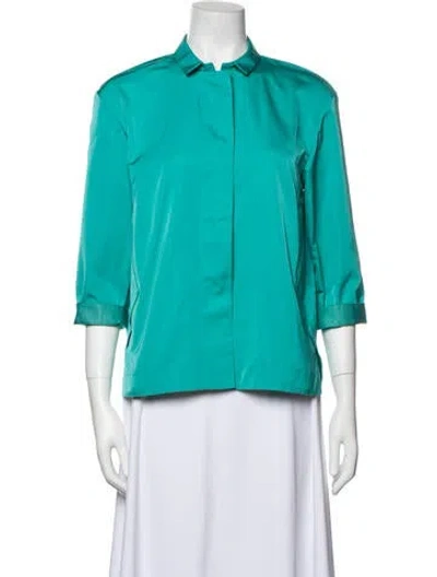 Pre-owned Lafayette 148 Evening Jacket In Blue