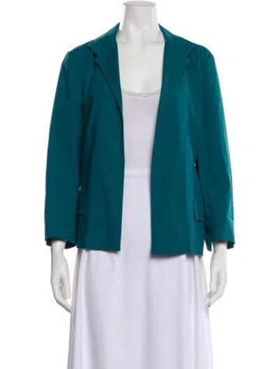 Pre-owned Lafayette 148 Evening Jacket In Blue