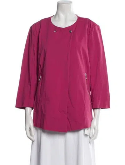 Pre-owned Lafayette 148 Evening Jacket In Pink