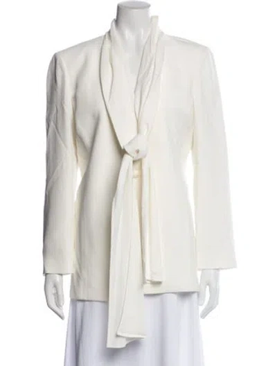 Pre-owned Lafayette 148 Evening Jacket W/ Tags In White