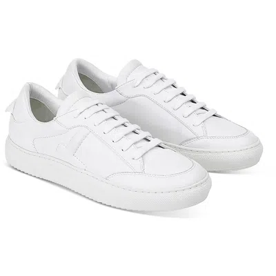 Lafayette 148 Farren Womens Leather Running & Training Shoes In White