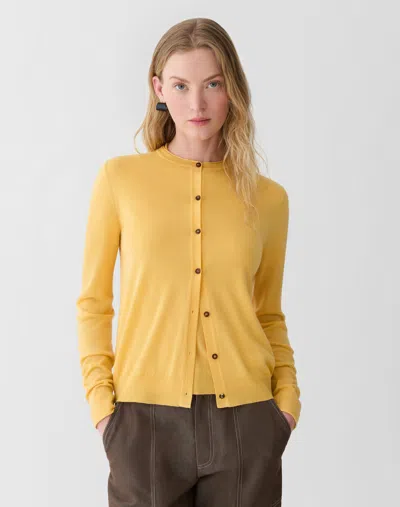 Lafayette 148 Fine Cashmere Cardigan Sweater In Animal Print