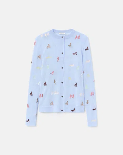 Lafayette 148 Fine Cashmere New Yorkers Crewneck Cardigan In Metallic