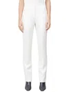 Lafayette 148 Finese Bleecker Straight-leg Pants In Grey