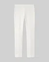 Lafayette 148 Plus-size Finesse Crepe Clinton Ankle Pant In Cloud