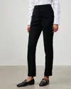 Lafayette 148 Plus-size Acclaimed Stretch Pintuck Slim City Pant In Black
