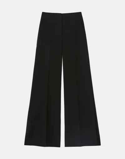 LAFAYETTE 148 FINESSE CREPE FRANKLIN WIDE LEG ANKLE PANT