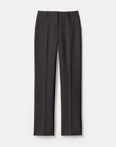 Lafayette 148 Finesse Crepe Gates Pant In Carbon