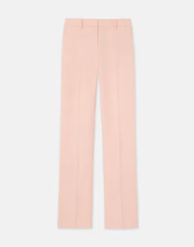 Lafayette 148 Finesse Crepe Gates Pant In Pink Dusk