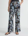 LAFAYETTE 148 FLORAL FROST TOILE PRINT CREPE PERRY PANT