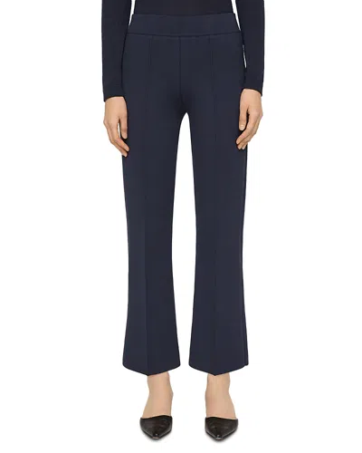 Lafayette 148 Foley Flared Leg Pants In Ink