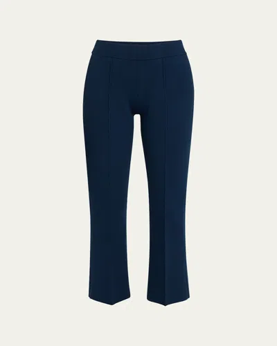 Lafayette 148 Foley Knit Flare Pants In Brown