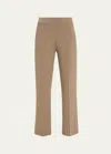 Lafayette 148 Foley Flared Leg Pants In Concrete