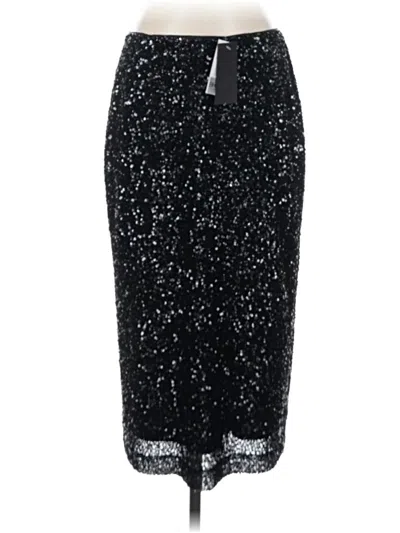 Pre-owned Lafayette 148 Formal Skirt In Black