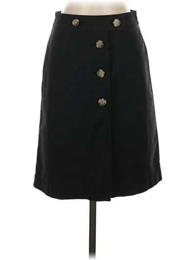 Pre-owned Lafayette 148 Formal Skirt In Black