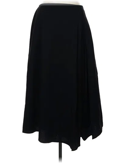 Pre-owned Lafayette 148 Formal Skirt In Black