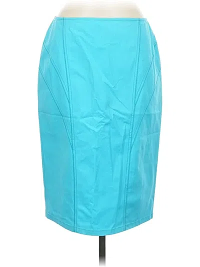Lafayette 148 Formal Skirt In Blue