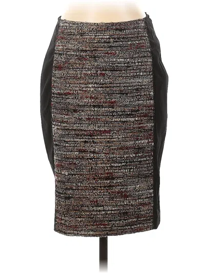 Pre-owned Lafayette 148 Formal Skirt In Gray