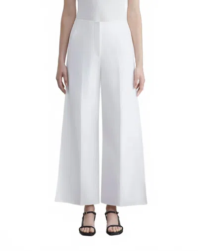 Lafayette 148 Franklin Pant In Cloud In Neutral