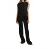 Lafayette 148 Fringe Blouse In Black
