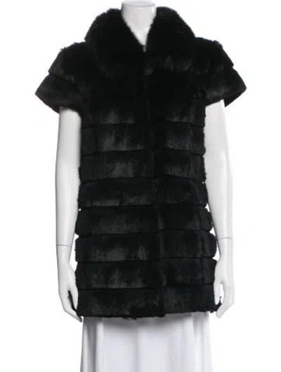 Pre-owned Lafayette 148 Fur Jacket In Multi