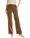 Lafayette 148 Gates Full Leg Pant In Brown
