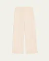 Lafayette 148 Gates Wide-leg Silk-linen Pants