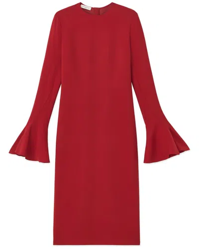 LAFAYETTE 148 GODET SLEEVE DRESS