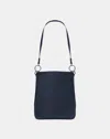 Lafayette 148 Grained Calfskin Leather 8 Knot Hoboâsmall In Black