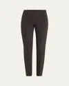 Lafayette 148 Acclaimed Stretch Gramercy Pant In Carbon