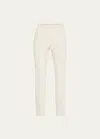 Lafayette 148 Gramercy Acclaimed-stretch Pants In Sand