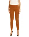 Lafayette 148 New York Gramercy Pant In Brown