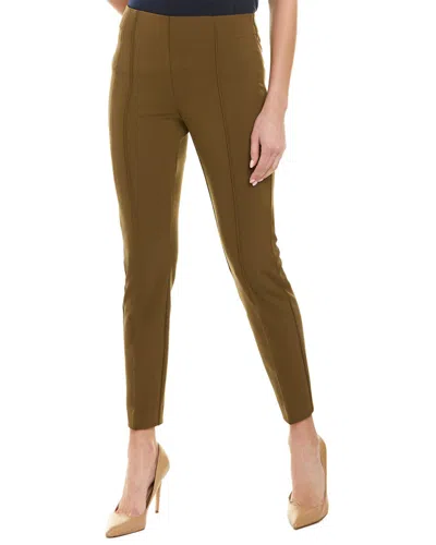 Lafayette 148 Gramercy Pant In Brown