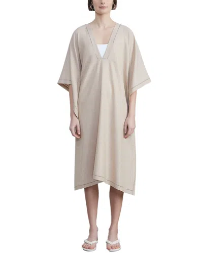 LAFAYETTE 148 HURSTON WOOL, SILK, & LINEN-BLEND KAFTAN