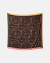 Lafayette 148 Impression Print Cashmere-silk Scarf In Multi