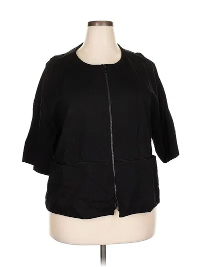 Pre-owned Lafayette 148 Jacket In Black