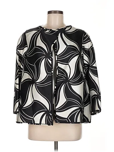 Pre-owned Lafayette 148 Jacket In Black