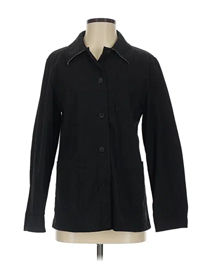 Pre-owned Lafayette 148 Jacket In Black