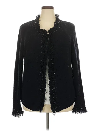 Pre-owned Lafayette 148 Jacket In Black
